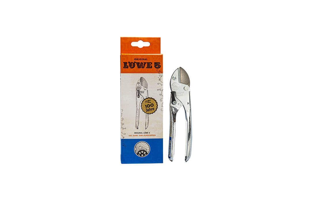 Original LÖWE 5 100. yıl özel serisi, deri kılıflı