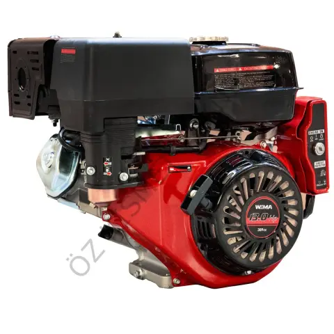 WM188F-Q BENZİNLİ MOTOR 13HP KAMALI TİP İPLİ
