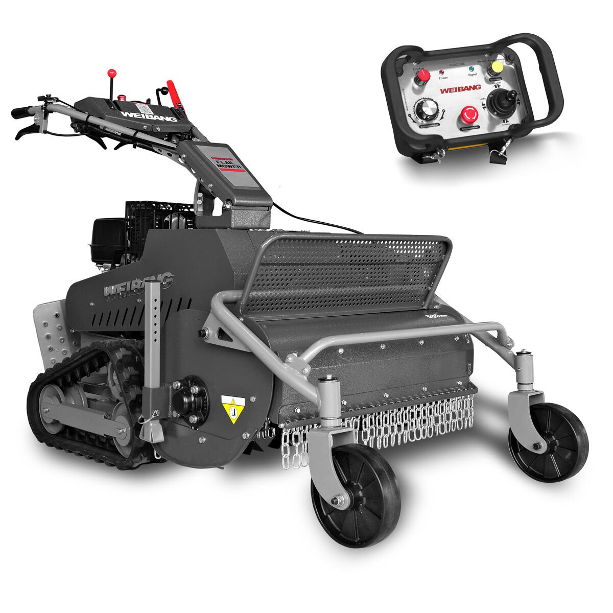 VELOCITY 68 TFP PALETLİ ÇALI VE YABANİ OT BİÇME MAKİNESİ KUMANDALI