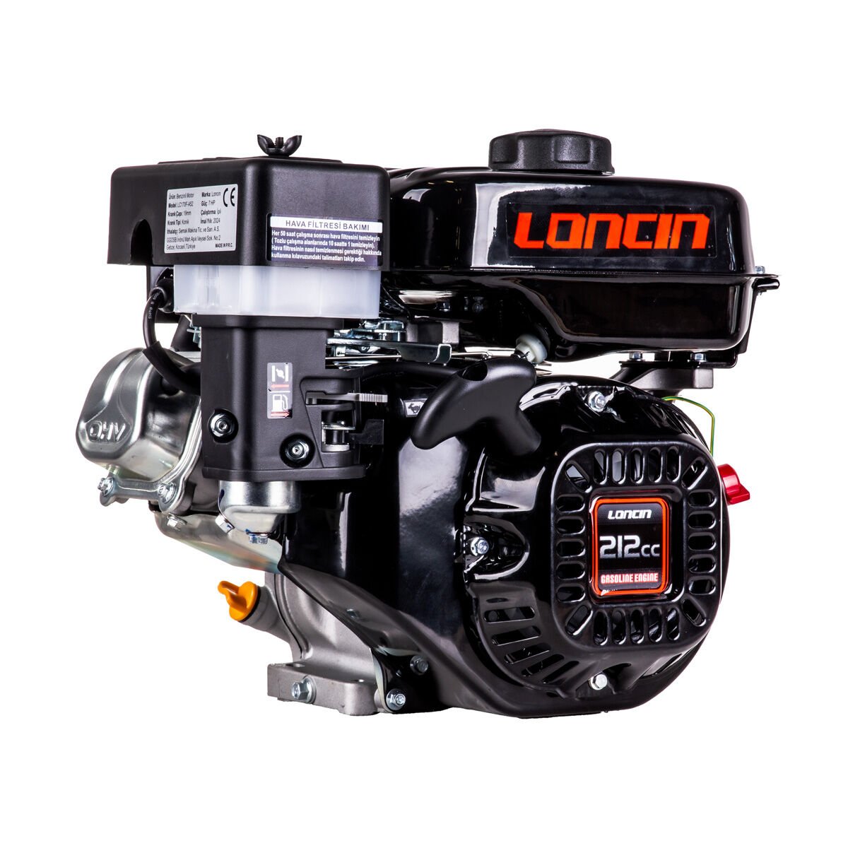 LC170F-A52 EUR5 BENZİNLİ MOTOR 7HP KONİK TİP