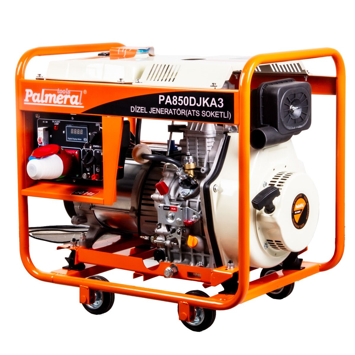 PA850DJKA3 EUR5 JENERATÖR 6,9 kVA DİZEL MARŞLI ATS UYUMLU TRİFAZE