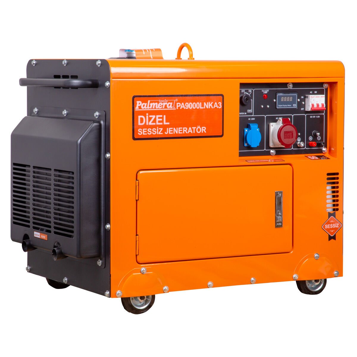 PA950DJK5A3 EUR5 JENERATÖR 8,1 kVA DİZEL MARŞLI ATS UYUMLU TRİFAZE