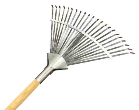 Gardener 10733 Ahşap Saplı, Ayarlı Metal Çim ve Yaprak Toplama Tırmığı
