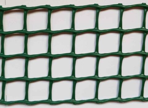 Intermas 170606 C-114 Yeşil 1x25 m 10x10 mm UV Filtreli Yüksek Dayanıklı Plastik Çevirme Çiti (HDPE)