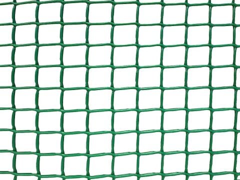 Intermas 170616 C-124 Yeşil 1 m X 25 m 20X20 mm UV Filtreli Yüksek Dayanıklı Plastik Çevirme Çiti (HDPE)