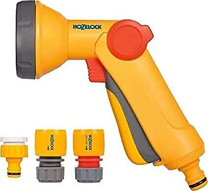 Hozelock 2353-9016H (2672) Duş Başlıklı Hortum Tabancası Seti