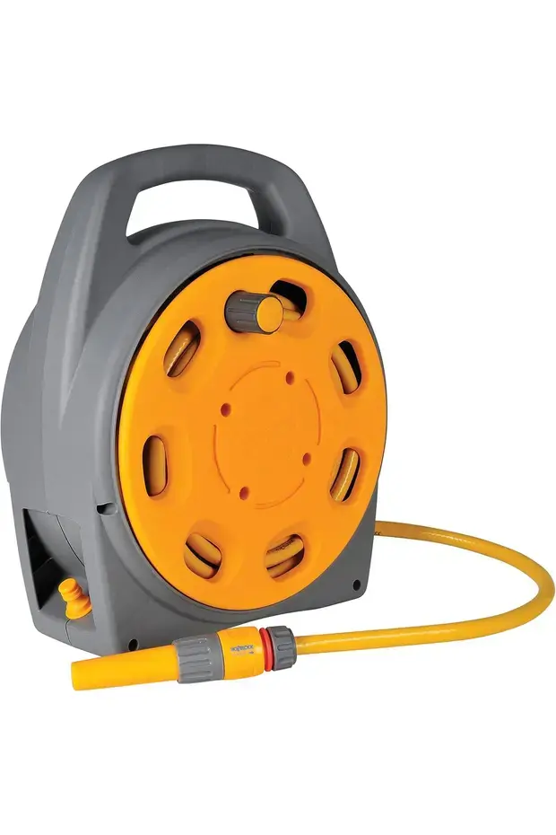 Hozelock 2382H 20 m Hortumlu Kapalı Hortum Toplama Sarma Makara Seti