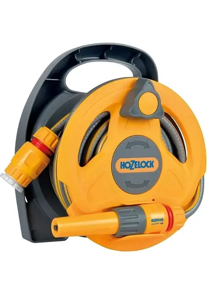 Hozelock 2427H 10 m Hortumlu ''tak git'' Kapalı Mikro Hortum Toplama Sarma Makara Seti