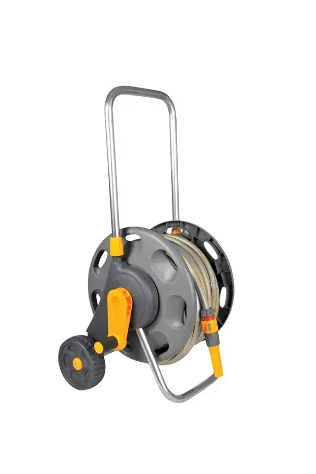 Hozelock 2489H 45 m Kapasiteli 20 m + 5 m (Hediyeli) Tekerlekli, Hortum Toplama Sarma Araba Seti (Demontedir)