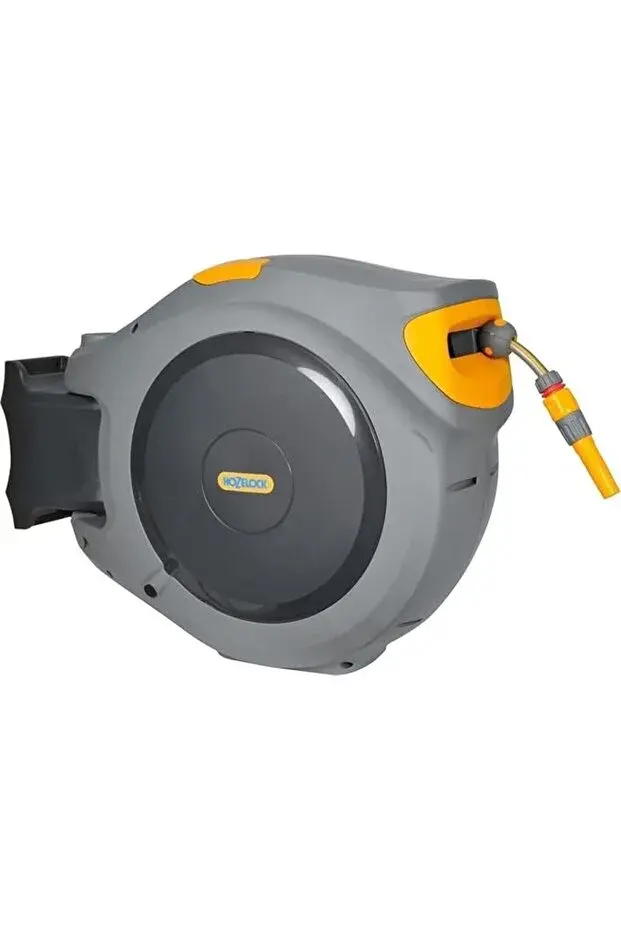 Hozelock 2595H Duvara Monte 40 m Hortumlu Otomatik Geri Sarmalı Hortum Toplama Makara Seti