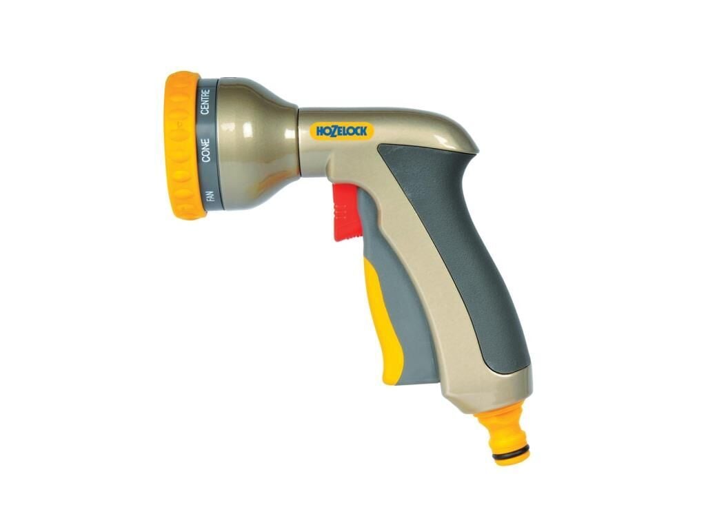 Hozelock 2691H Yuvarlak Başlıklı 8 Ayarlı Metal Hortum Tabancası