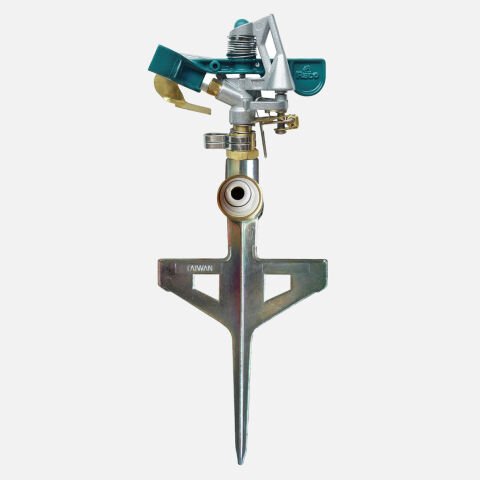 Raco 55704 Ayarlı Pat Pat Metal Kazıklı Saplamalı Metal Bahçe Sulama Fıskiyesi
