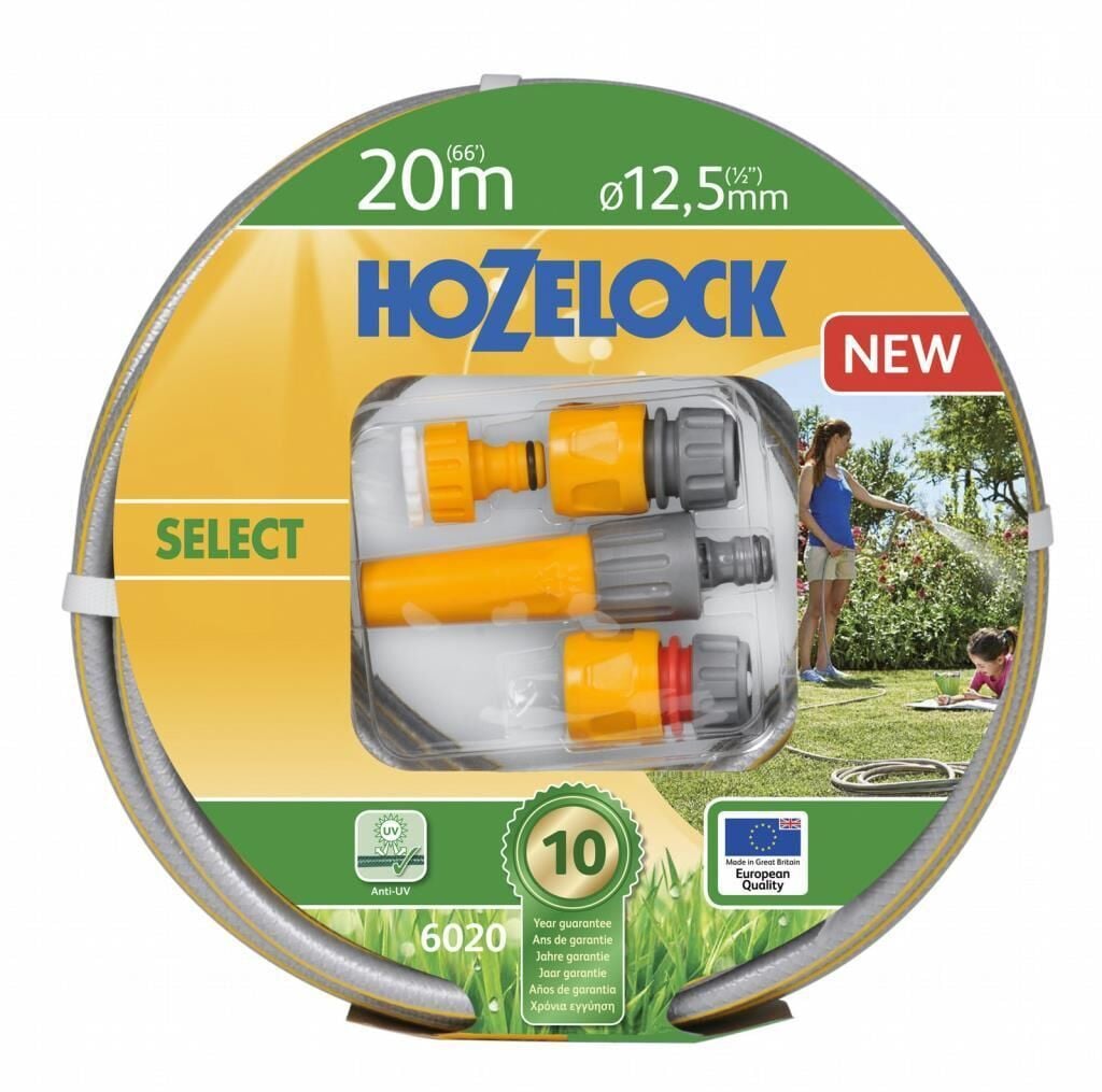 Hozelock 6020P9000 20 m 1/2'' Select Hortumlu Hortum Seti